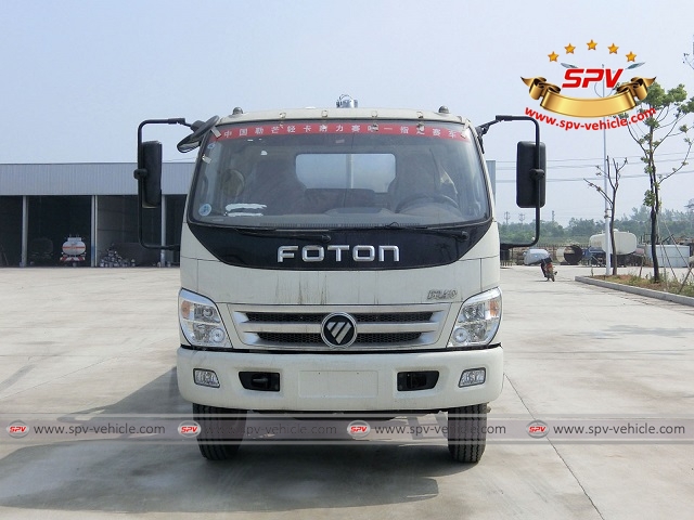 One more liquid waste disposal truck Foton (10,000 liters) shipping to Ethiopia 1b